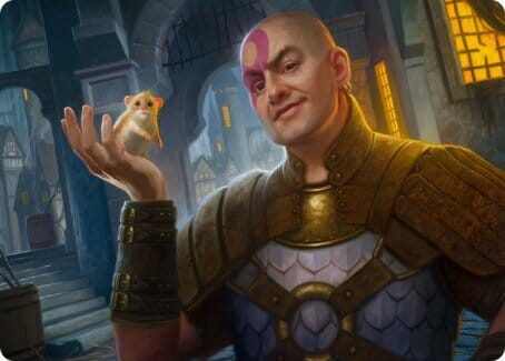 Minsc, Beloved Ranger Art Card [Dungeons & Dragons: Adventures in the Forgotten Realms Art Series] MTG Single Magic: The Gathering  | Multizone: Comics And Games