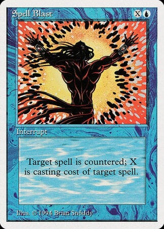 Spell Blast [Summer Magic / Edgar] MTG Single Magic: The Gathering  | Multizone: Comics And Games