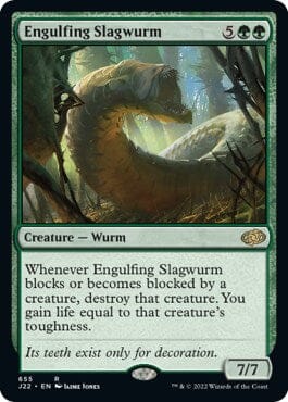 Engulfing Slagwurm [Jumpstart 2022] MTG Single Magic: The Gathering  | Multizone: Comics And Games