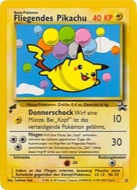 Pikachu (25) (Flying) [Pikachu World Collection Promos] Pokemon Single Pokémon  | Multizone: Comics And Games