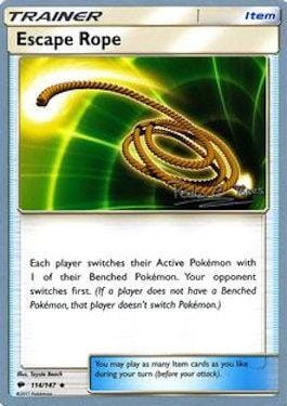 Escape Rope (114/147) (Dragones y Sombras - Pedro Eugenio Torres) [World Championships 2018] Pokemon Single Pokémon  | Multizone: Comics And Games