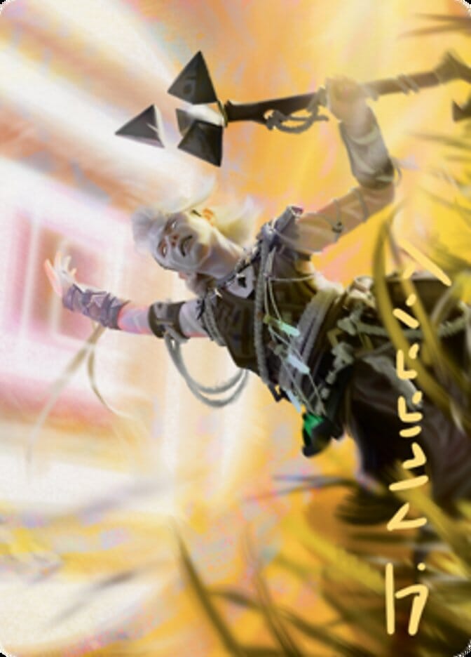 Kor Celebrant Art Card (Gold-Stamped Signature) [Zendikar Rising Art Series] MTG Single Magic: The Gathering  | Multizone: Comics And Games