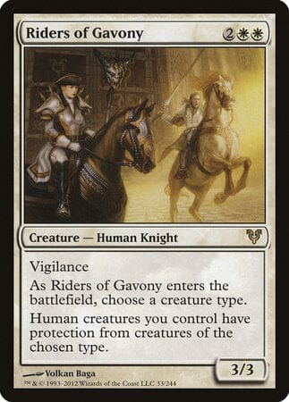 Riders of Gavony [Avacyn Restored] MTG Single Magic: The Gathering  | Multizone: Comics And Games