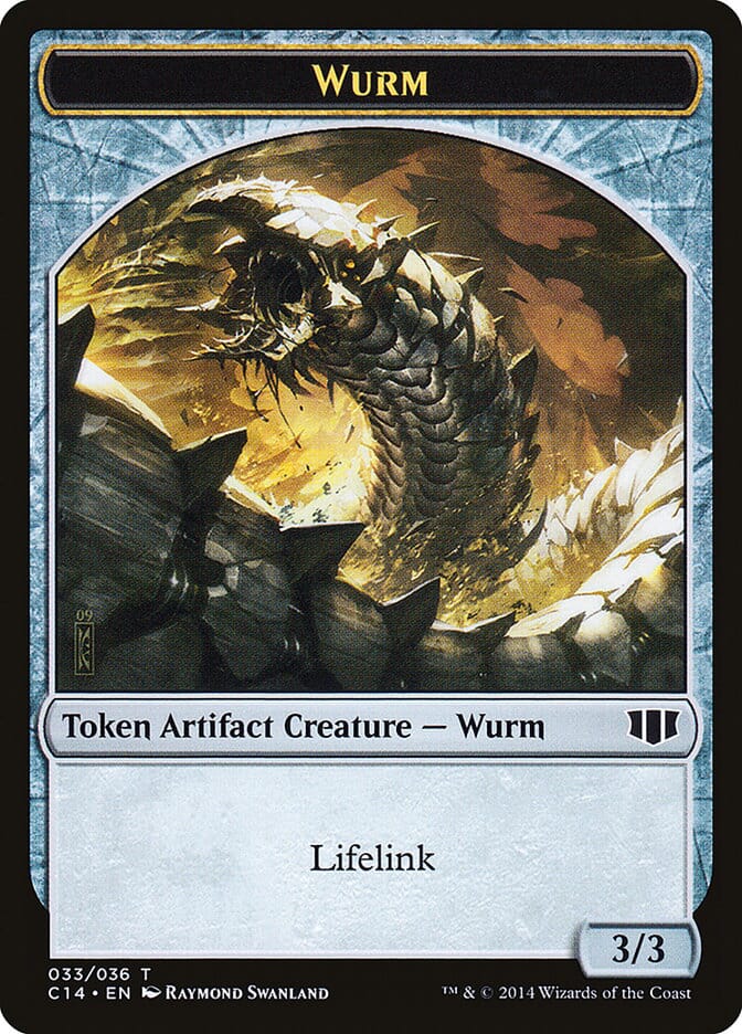 Wurm (033/036) // Goat Double-sided Token [Commander 2014 Tokens] MTG Single Magic: The Gathering  | Multizone: Comics And Games