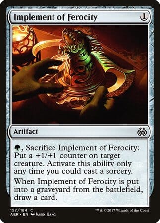 Implement of Ferocity [Aether Revolt] MTG Single Magic: The Gathering  | Multizone: Comics And Games