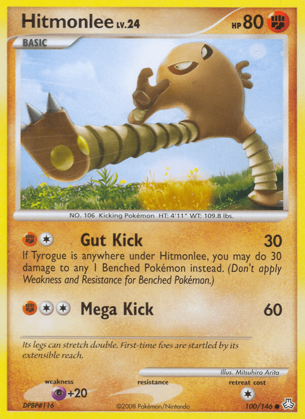 Hitmonlee (100/146) [Diamond & Pearl: Legends Awakened] Pokemon Single Pokémon  | Multizone: Comics And Games
