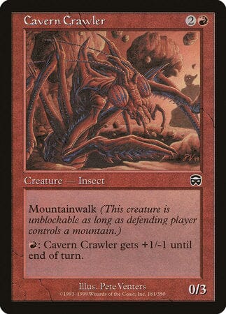 Cavern Crawler [Mercadian Masques] MTG Single Magic: The Gathering  | Multizone: Comics And Games