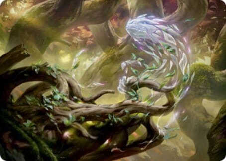 Emergent Sequence Art Card [Strixhaven: School of Mages Art Series] MTG Single Magic: The Gathering  | Multizone: Comics And Games