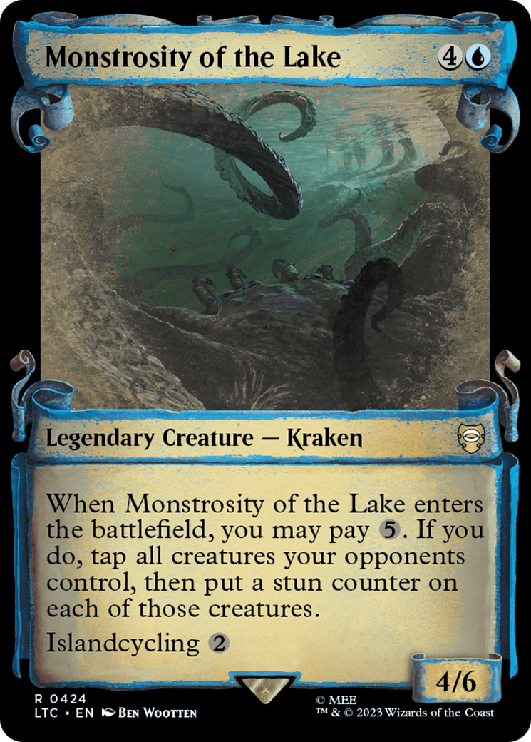 Monstrosity of the Lake [The Lord of the Rings: Tales of Middle-Earth Commander Showcase Scrolls] MTG Single Magic: The Gathering  | Multizone: Comics And Games