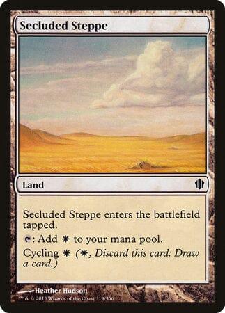 Secluded Steppe [Commander 2013] MTG Single Magic: The Gathering  | Multizone: Comics And Games