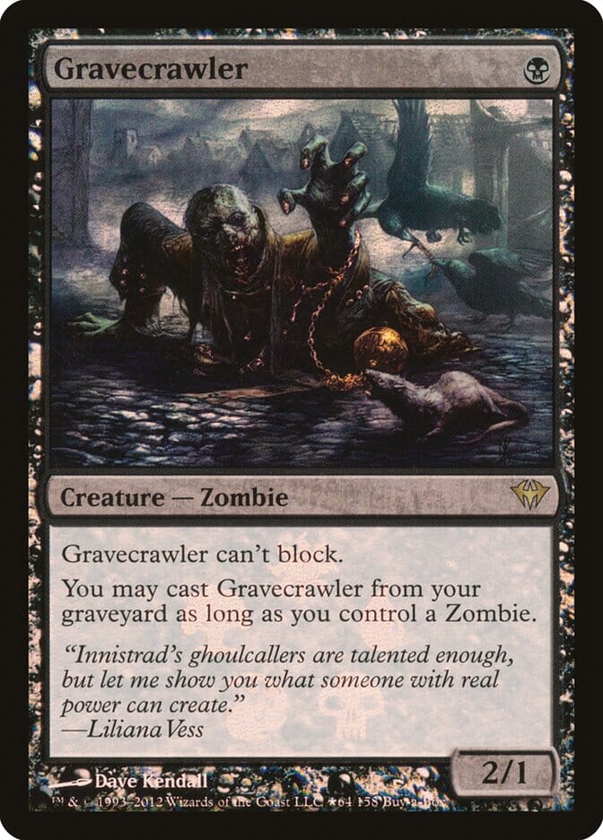 Gravecrawler (Buy-A-Box) [Dark Ascension Promos] MTG Single Magic: The Gathering  | Multizone: Comics And Games