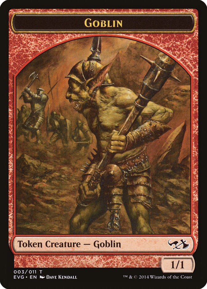 Goblin Token (Elves vs. Goblins) [Duel Decks Anthology Tokens] MTG Single Magic: The Gathering  | Multizone: Comics And Games