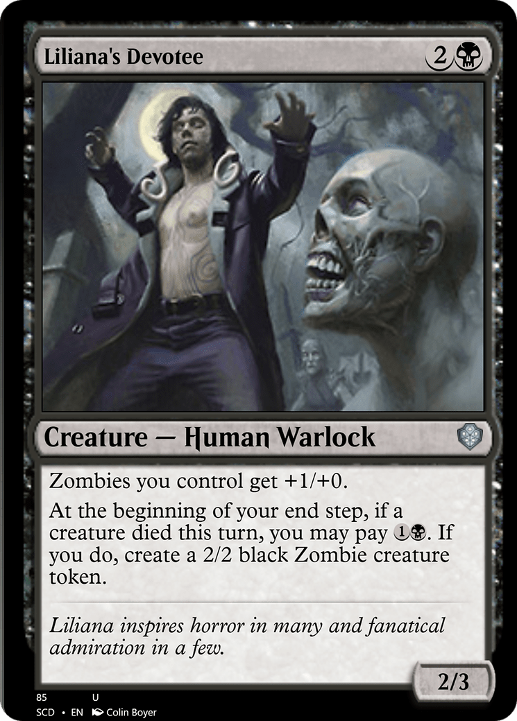 Liliana's Devotee [Starter Commander Decks] MTG Single Magic: The Gathering  | Multizone: Comics And Games