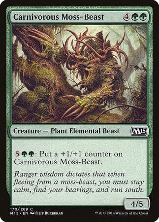 Carnivorous Moss-Beast [Magic 2015] MTG Single Magic: The Gathering  | Multizone: Comics And Games