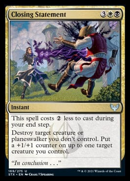 Closing Statement [Strixhaven: School of Mages] MTG Single Magic: The Gathering  | Multizone: Comics And Games
