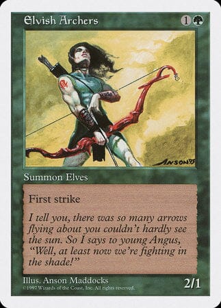 Elvish Archers [Fifth Edition] MTG Single Magic: The Gathering  | Multizone: Comics And Games