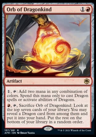 Orb of Dragonkind (Promo Pack) [Dungeons & Dragons: Adventures in the Forgotten Realms Promos] MTG Single Magic: The Gathering  | Multizone: Comics And Games