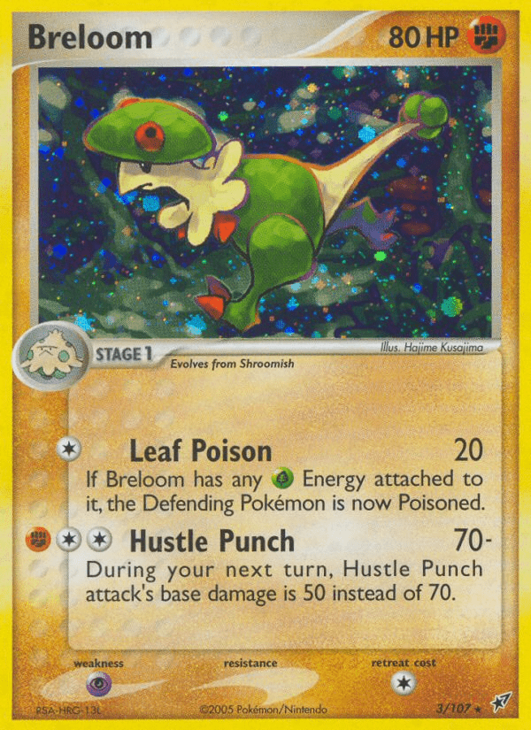 Breloom (3/107) [EX: Deoxys] Pokemon Single Pokémon  | Multizone: Comics And Games