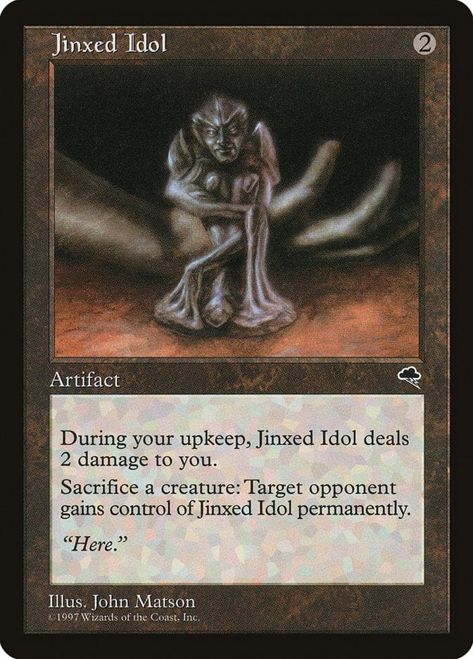 Jinxed Idol [Tempest] MTG Single Magic: The Gathering  | Multizone: Comics And Games