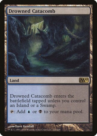 Drowned Catacomb [Magic 2010] MTG Single Magic: The Gathering  | Multizone: Comics And Games