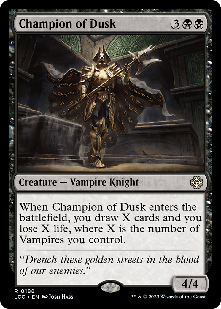 Champion of Dusk [The Lost Caverns of Ixalan Commander] | Multizone: Comics And Games