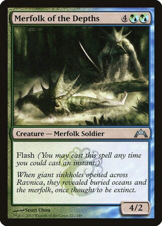 Merfolk of the Depths [Gatecrash] MTG Single Magic: The Gathering  | Multizone: Comics And Games