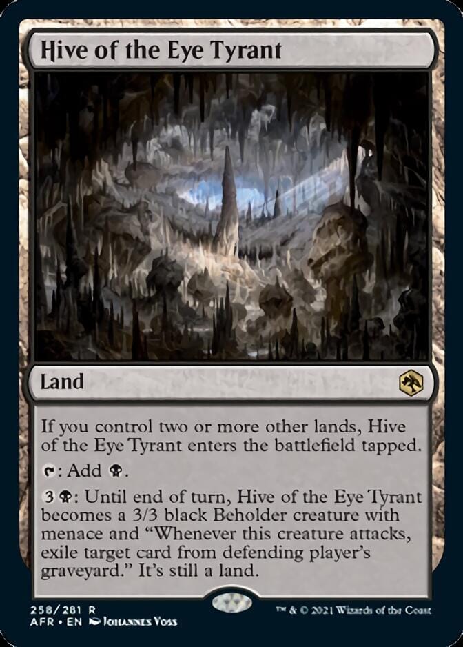 Hive of the Eye Tyrant [Dungeons & Dragons: Adventures in the Forgotten Realms] MTG Single Magic: The Gathering  | Multizone: Comics And Games