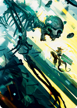 Repel the Vile Art Card [Kamigawa: Neon Dynasty Art Series] MTG Single Magic: The Gathering  | Multizone: Comics And Games