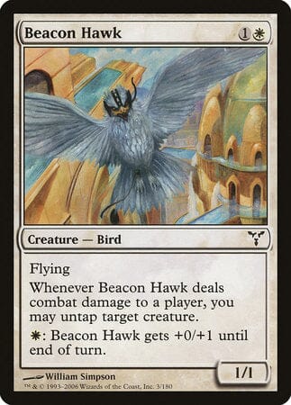 Beacon Hawk [Dissension] MTG Single Magic: The Gathering  | Multizone: Comics And Games