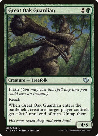 Great Oak Guardian [Commander 2015] MTG Single Magic: The Gathering  | Multizone: Comics And Games