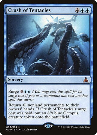Crush of Tentacles [Oath of the Gatewatch] MTG Single Magic: The Gathering  | Multizone: Comics And Games