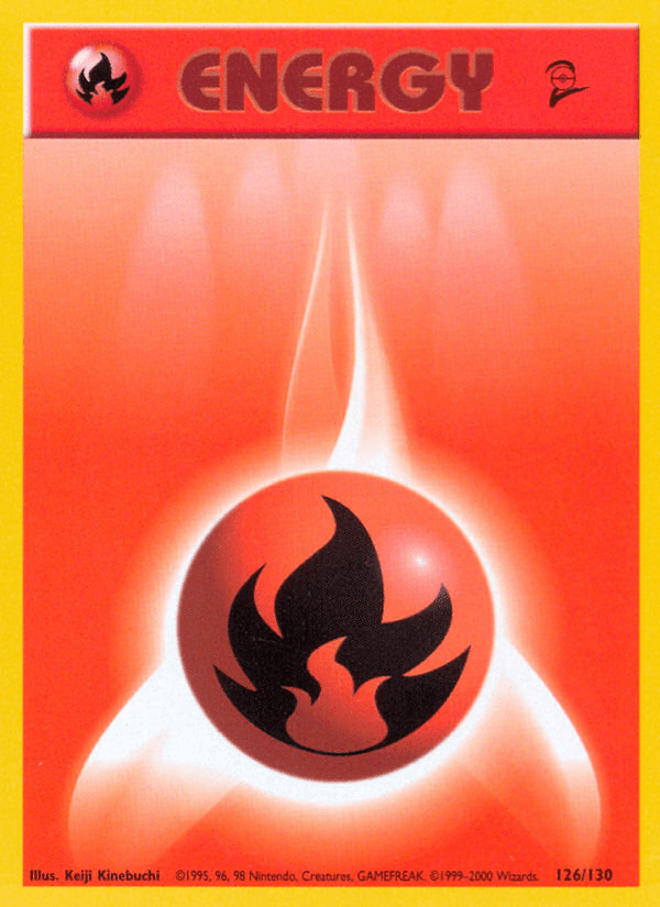 Fire Energy (126/130) [Base Set 2] Pokemon Single Pokémon  | Multizone: Comics And Games