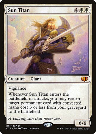 Sun Titan [Commander 2014] MTG Single Magic: The Gathering  | Multizone: Comics And Games