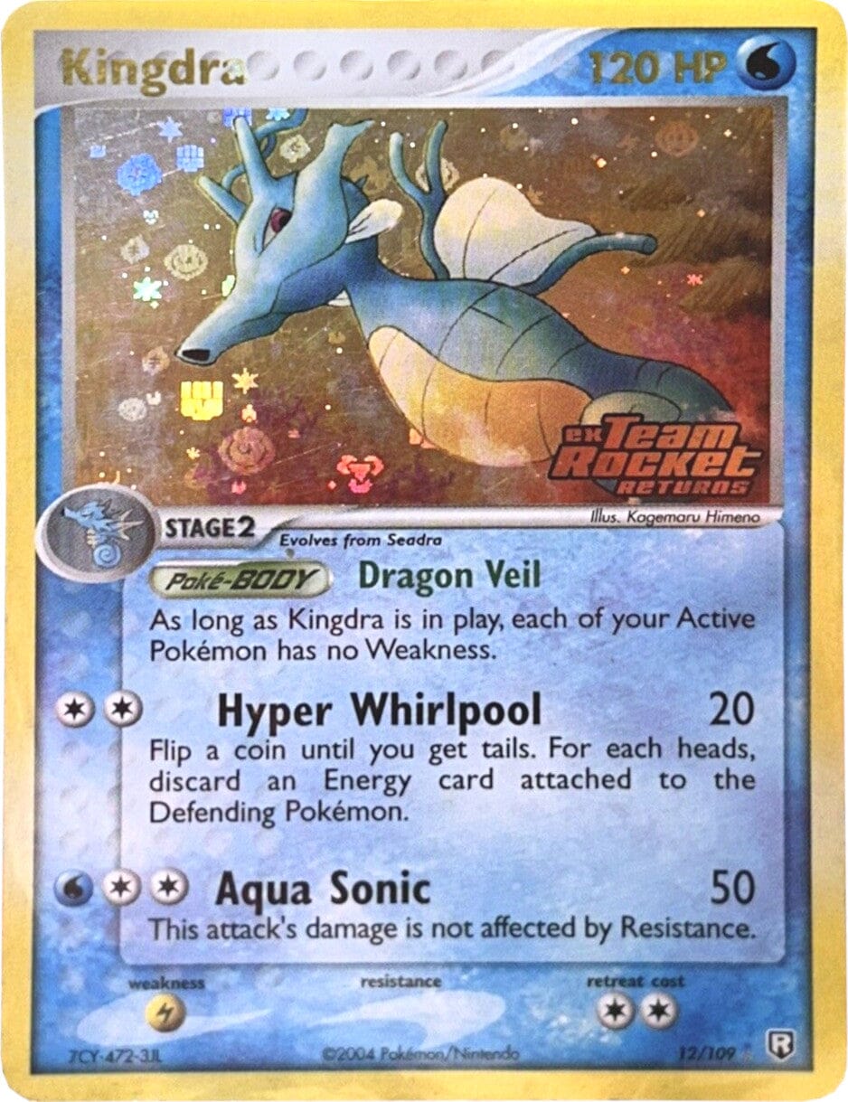 Kingdra (12/109) (Stamped) [EX: Team Rocket Returns] Pokemon Single Pokémon  | Multizone: Comics And Games