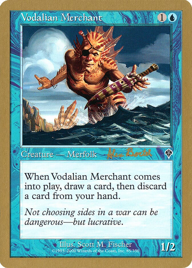 Vodalian Merchant (Alex Borteh) [World Championship Decks 2001] MTG Single Magic: The Gathering  | Multizone: Comics And Games