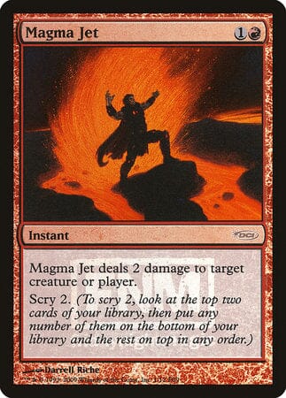 Magma Jet [Friday Night Magic 2009] MTG Single Magic: The Gathering  | Multizone: Comics And Games
