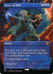 Force of Will (Borderless) [Double Masters] MTG Single Magic: The Gathering  | Multizone: Comics And Games