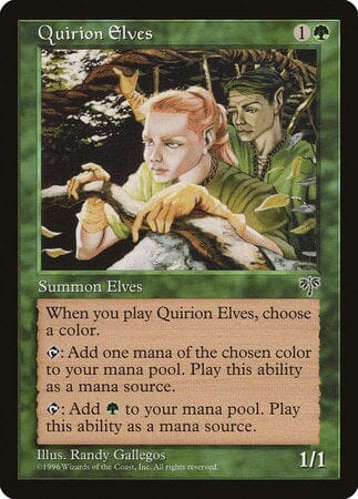 Quirion Elves [Mirage] MTG Single Magic: The Gathering  | Multizone: Comics And Games