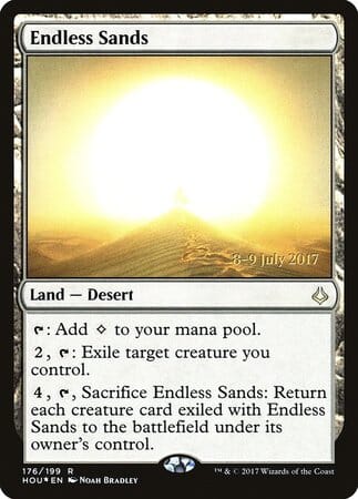 Endless Sands [Hour of Devastation Promos] MTG Single Magic: The Gathering  | Multizone: Comics And Games