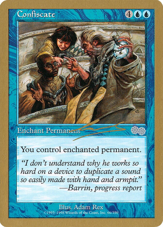 Confiscate (Nicolas Labarre) [World Championship Decks 2000] MTG Single Magic: The Gathering  | Multizone: Comics And Games