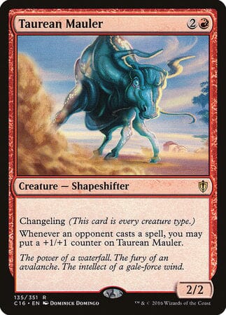 Taurean Mauler [Commander 2016] MTG Single Magic: The Gathering  | Multizone: Comics And Games