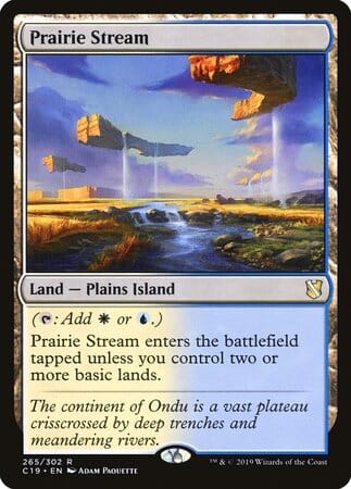 Prairie Stream [Commander 2019] MTG Single Magic: The Gathering  | Multizone: Comics And Games