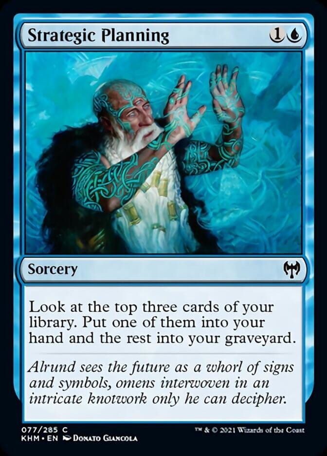 Strategic Planning [Kaldheim] MTG Single Magic: The Gathering  | Multizone: Comics And Games