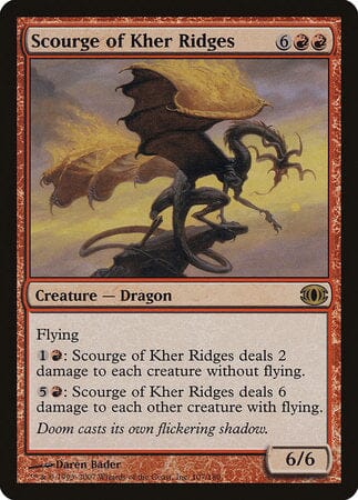 Scourge of Kher Ridges [Future Sight] MTG Single Magic: The Gathering  | Multizone: Comics And Games