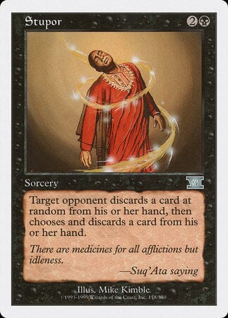 Stupor [Classic Sixth Edition] MTG Single Magic: The Gathering  | Multizone: Comics And Games