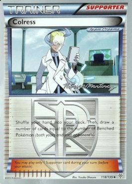Colress (118/135) (Punches 'n' Bites - Patrick Martinez) [World Championships 2015] Pokemon Single Pokémon  | Multizone: Comics And Games