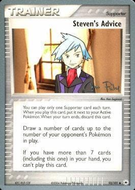 Steven's Advice (92/101) (Blaziken Tech - Chris Fulop) [World Championships 2004] Pokemon Single Pokémon  | Multizone: Comics And Games