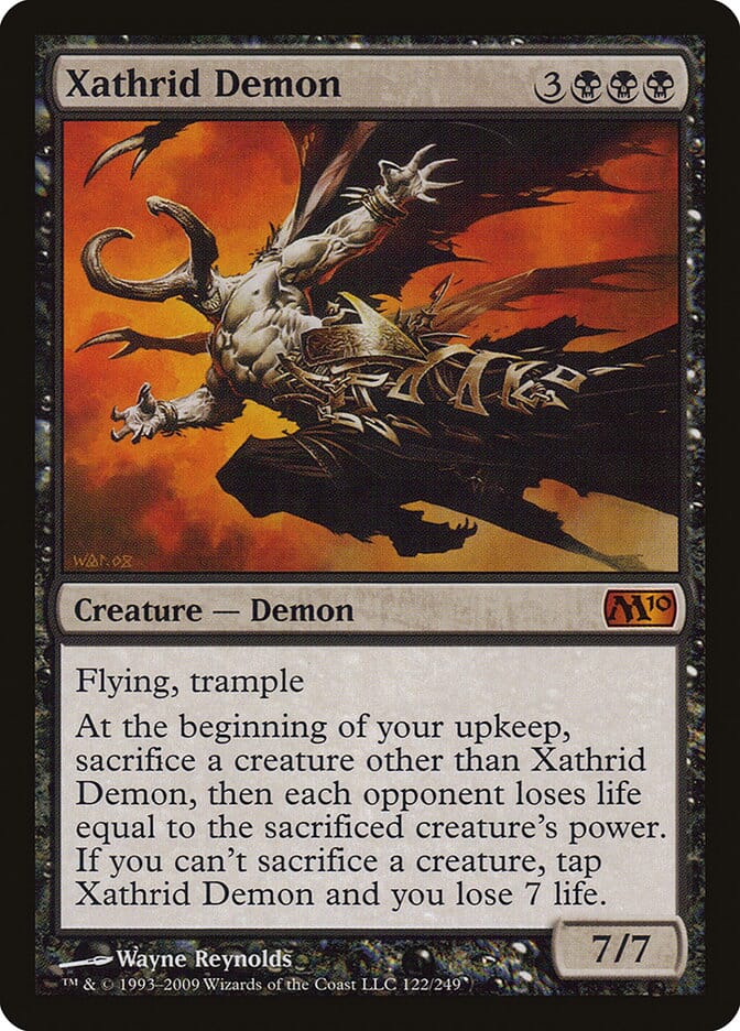 Xathrid Demon [Magic 2010] MTG Single Magic: The Gathering  | Multizone: Comics And Games
