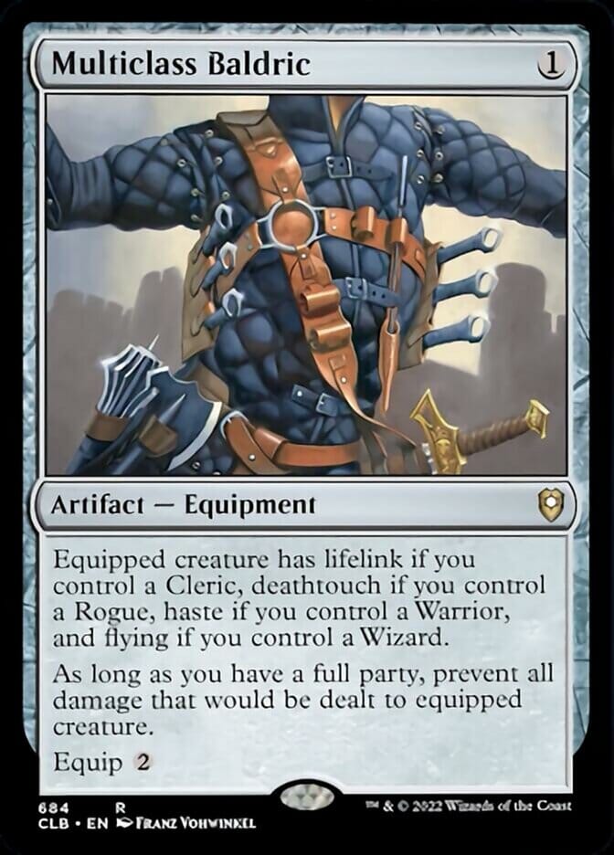 Multiclass Baldric [Commander Legends: Battle for Baldur's Gate] MTG Single Magic: The Gathering  | Multizone: Comics And Games