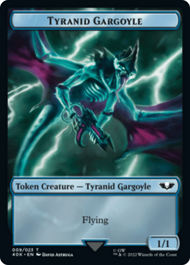 Tyranid (17) // Tyranid Gargoyle [Universes Beyond: Warhammer 40,000 Tokens] MTG Single Magic: The Gathering  | Multizone: Comics And Games